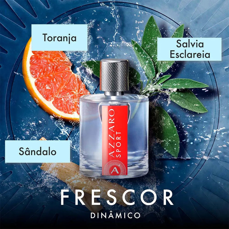 Sport Azzaro – Perfume Masculino – Eau de Toilette - 100ml
